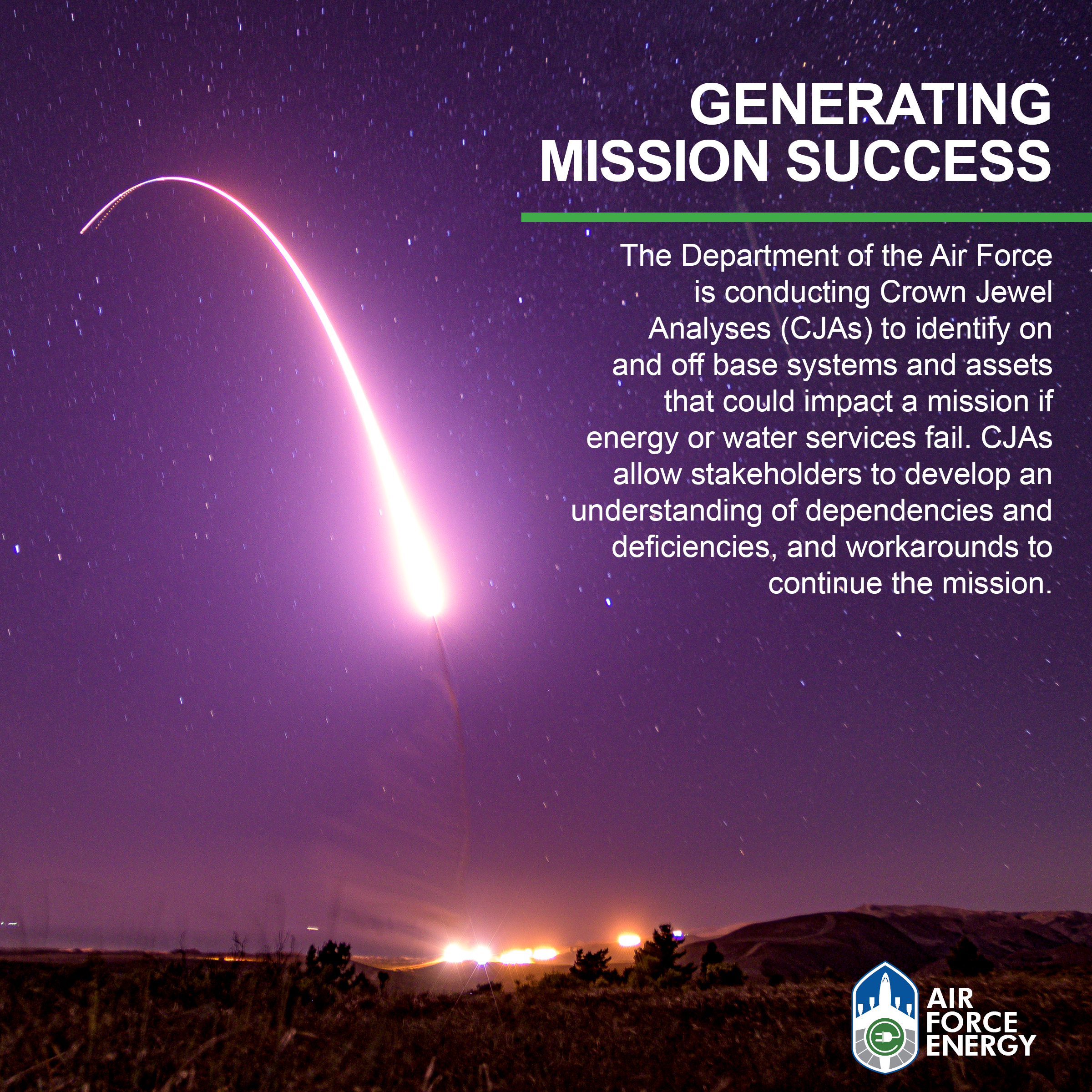 Generating Mission Success